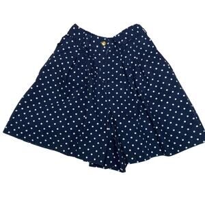 Burberry Polka Dot Skort Skirt Blue White Pleated Girl’s Kid’s Size 3-4‎